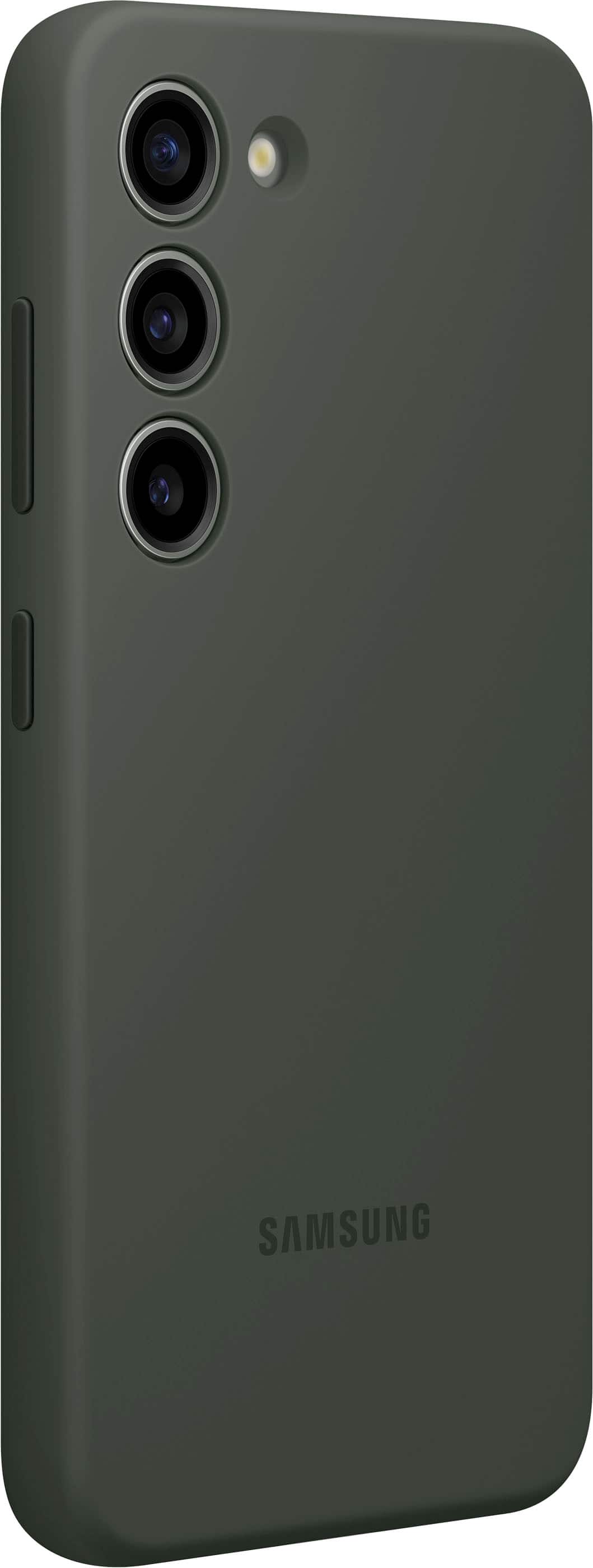 Alt View 11. Samsung - Galaxy S23 Silicone Case - Green.