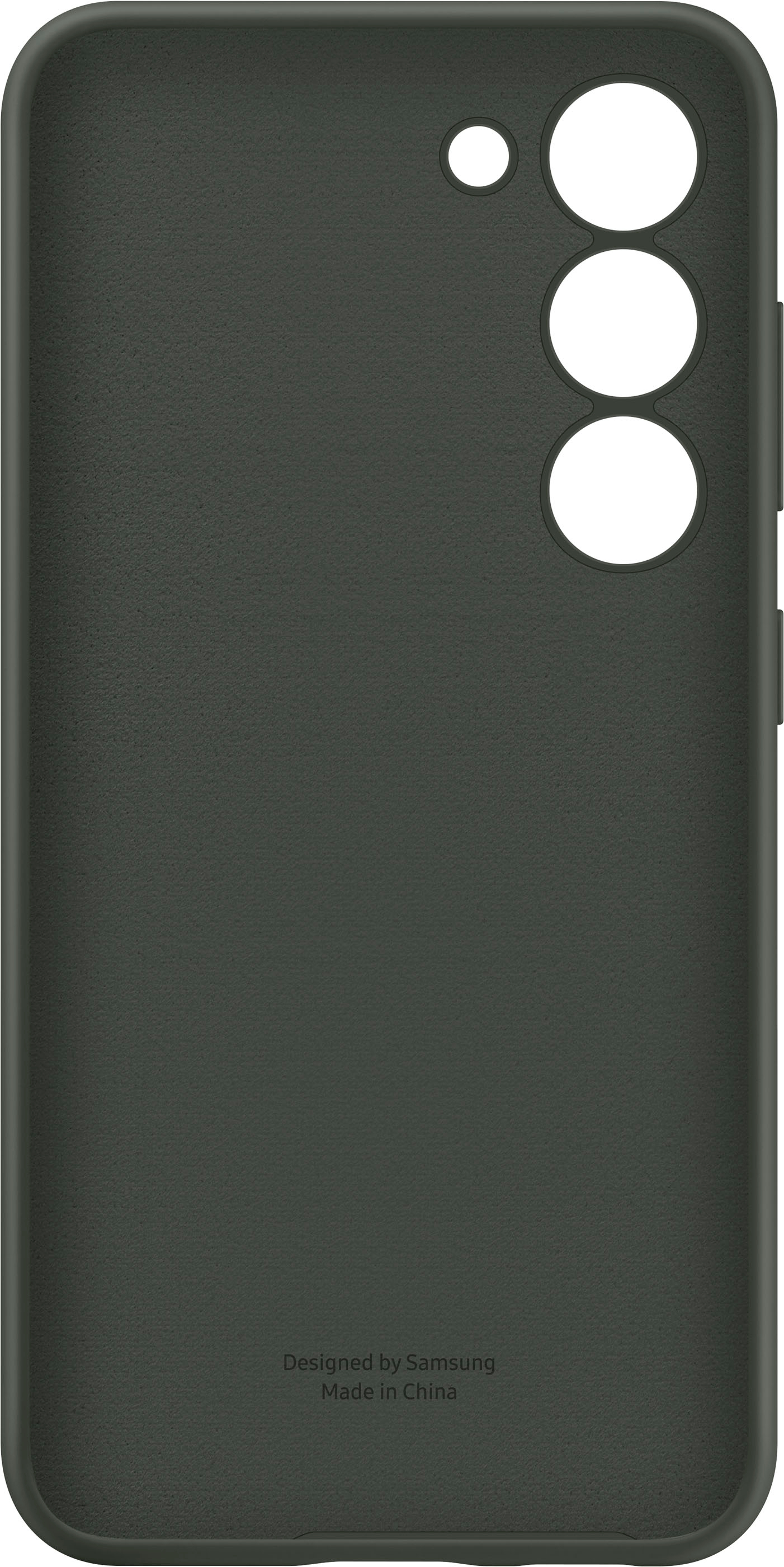 Best Buy: Samsung Galaxy S23 Silicone Case Green EF-PS911TGEGUS