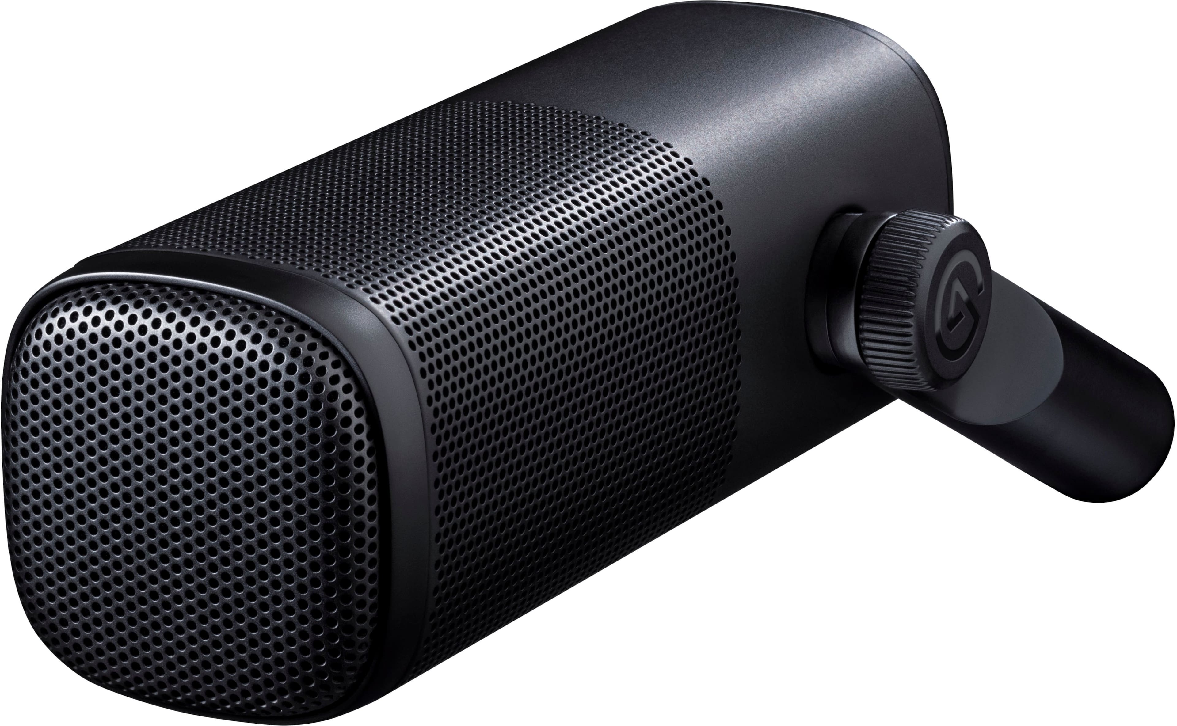 Elgato - Wave DX Dynamic Microphone - Black - Front_Zoom