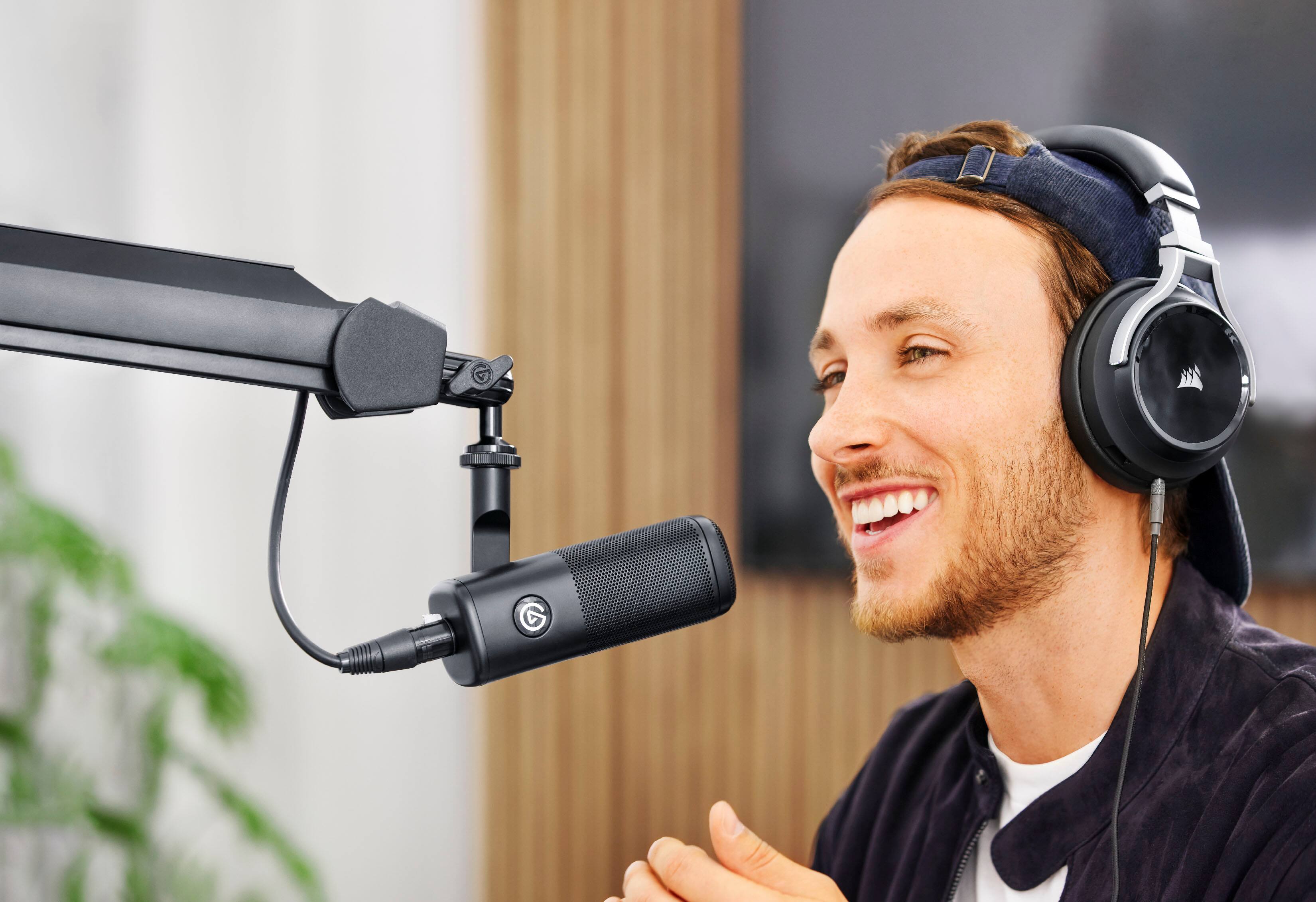 Alt View 13. Elgato - Wave DX Dynamic Microphone - Black.