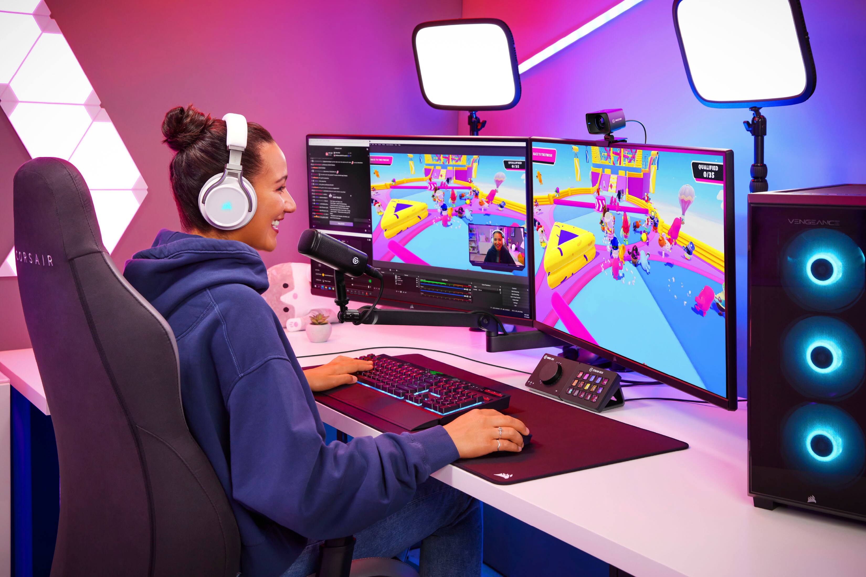 Alt View 14. Elgato - Wave DX Dynamic Microphone - Black.