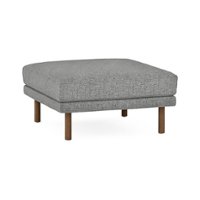 Burrow - Modern Field Ottoman - Carbon - Front_Zoom