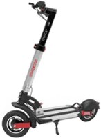 INOKIM - Quick4 Super Scooter w/44 miles Max Operating Range & 25 mph Max Speed - Silver - Front_Zoom