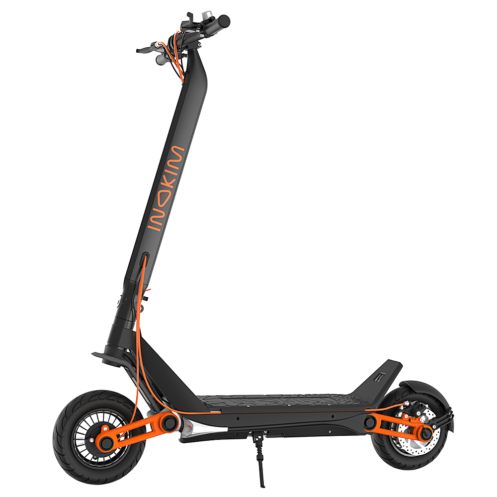 Angle View: INOKIM - Ox Super Scooter w/55 miles Max Operating  Range & 31 mph Max Speed - Black