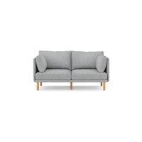 Burrow - Modern Field 2-Seat Sofa - Fog - Front_Zoom