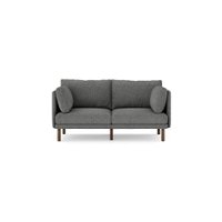 Burrow - Modern Field 2-Seat Sofa - Carbon - Front_Zoom