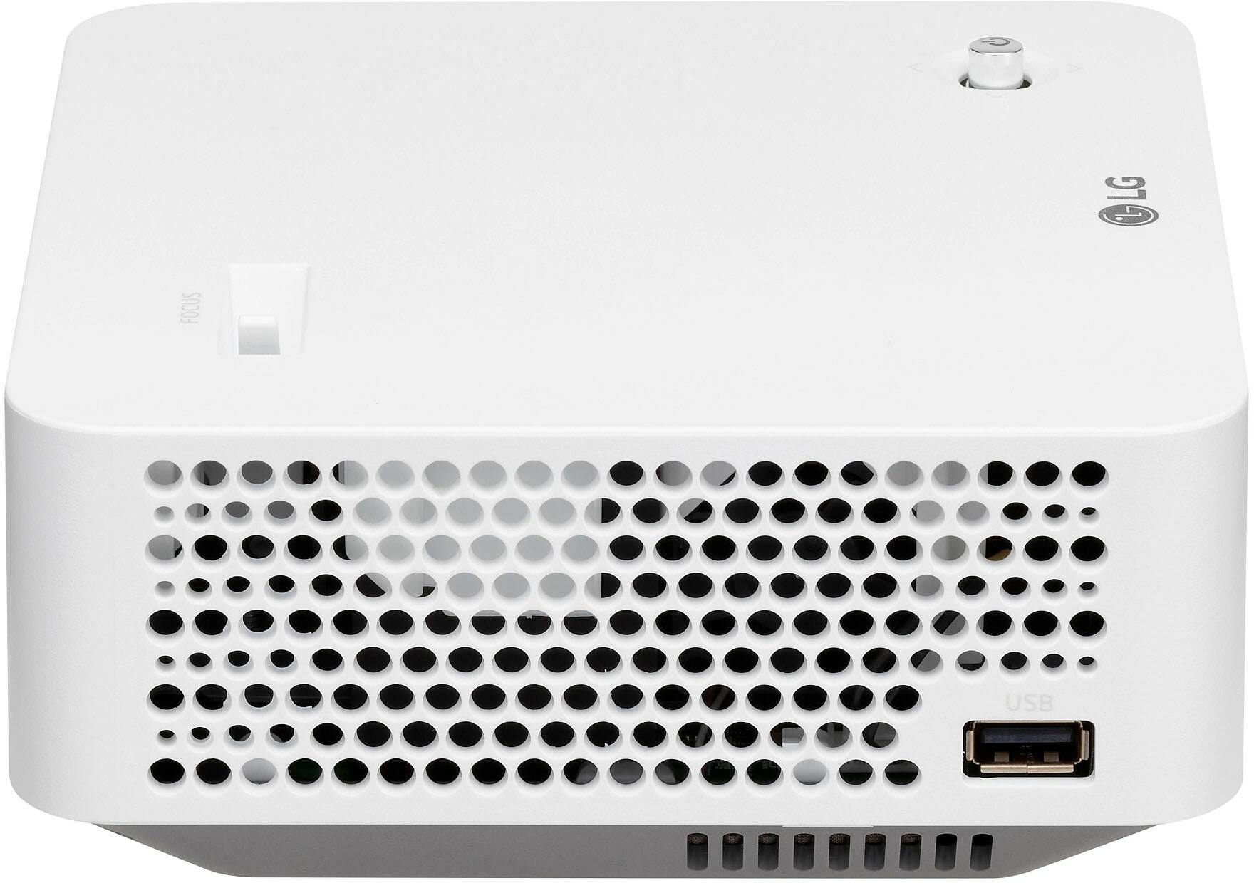 Alt View 12. LG - CineBeam PF510Q Full HD 1080p Wireless Smart DLP Portable Projector with High Dynamic Range - White.