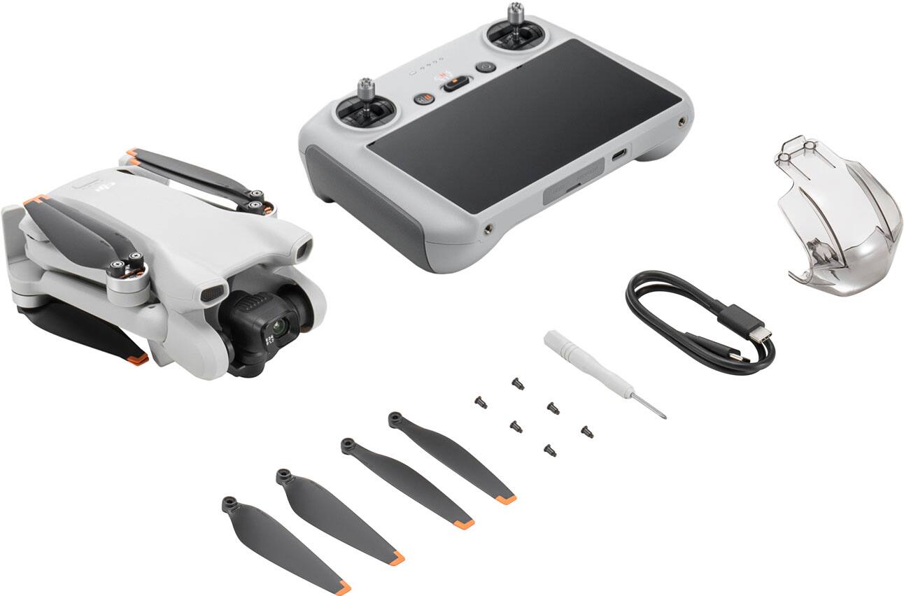 Alt View 20. DJI - Geek Squad Certified Refurbished Mini 3 Drone with Remote Controller with a Screen - Gray.
