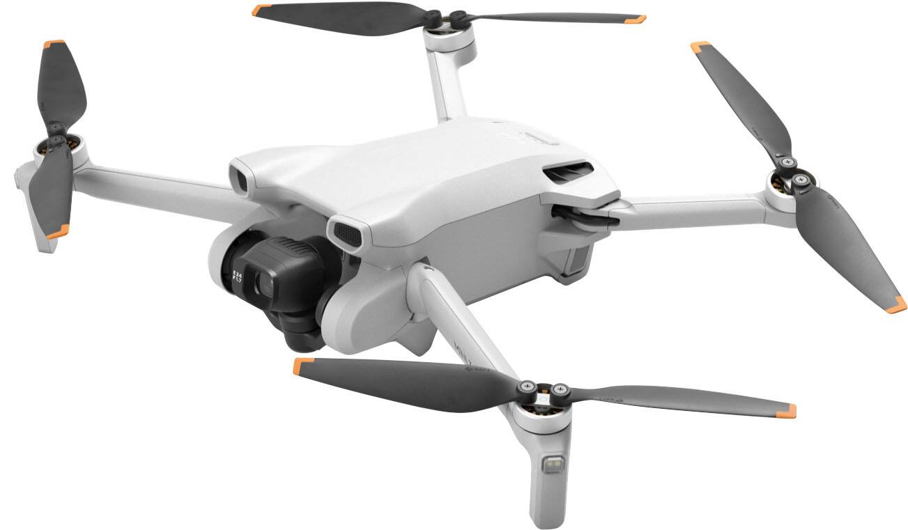 Alt View 14. DJI - Geek Squad Certified Refurbished Mini 3 Fly More Combo Drone with Remote Controller with a Screen - Gray.
