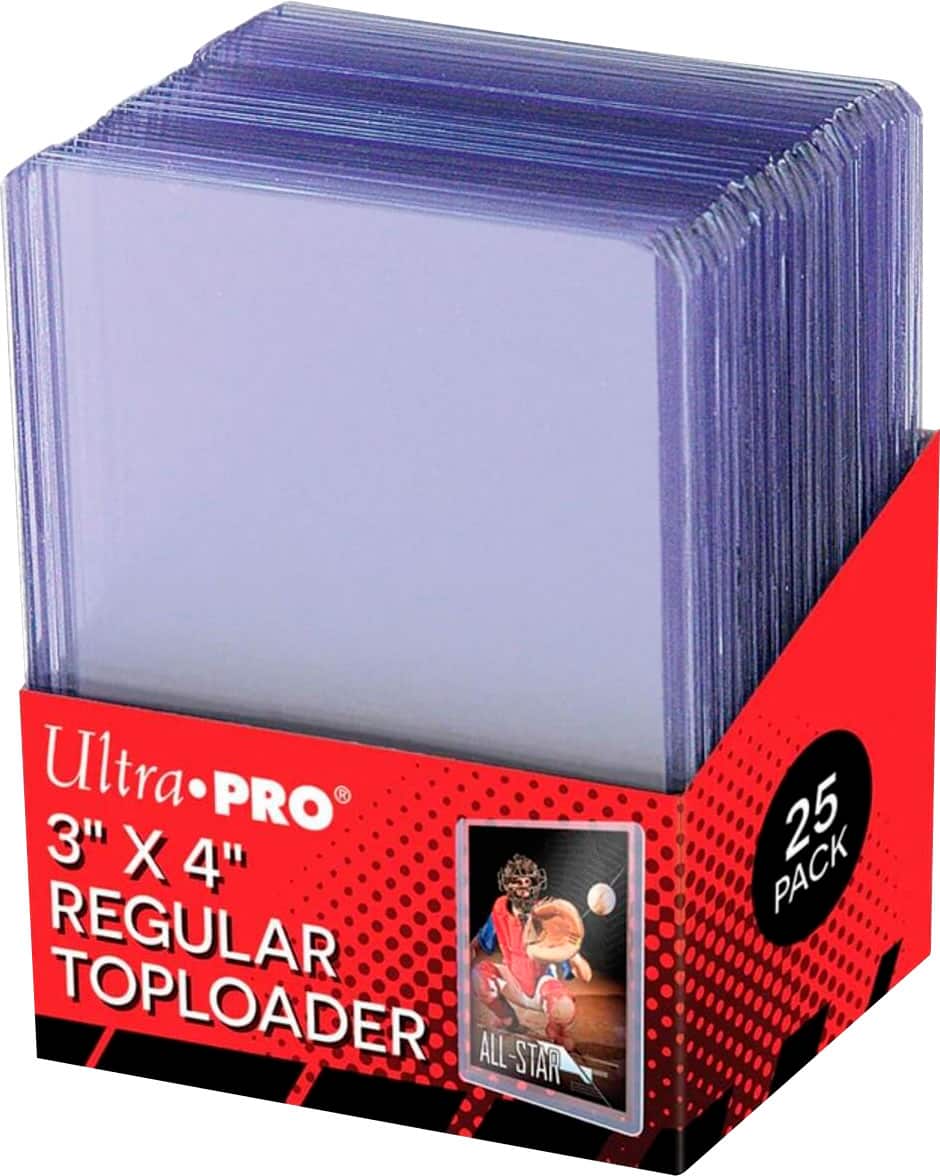 Ultra PRO - 3" x 4" Clear Regular Toploader 25-Count Pack - Front_Zoom