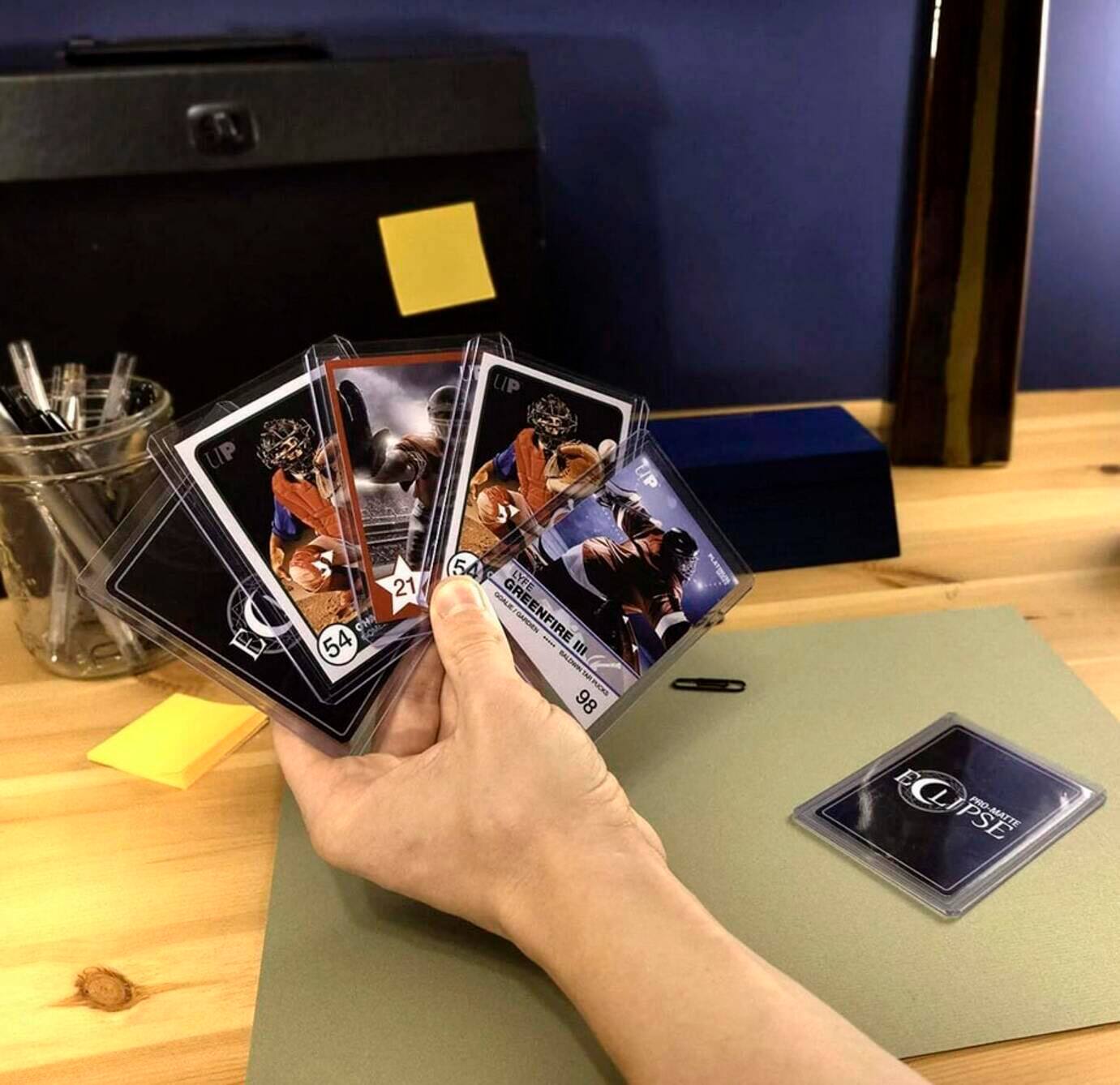 Alt View 12. Ultra PRO - 3" x 4" Clear Regular Toploader 25-count pack.