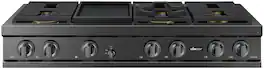 Dacor - 48" Built-In Gas Rangetop with 6 Burners and Griddle - Graphite Steel