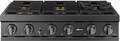 Dacor - 36 in. Wide 6 Burner Built-In Gas Rangetop - Graphite Steel