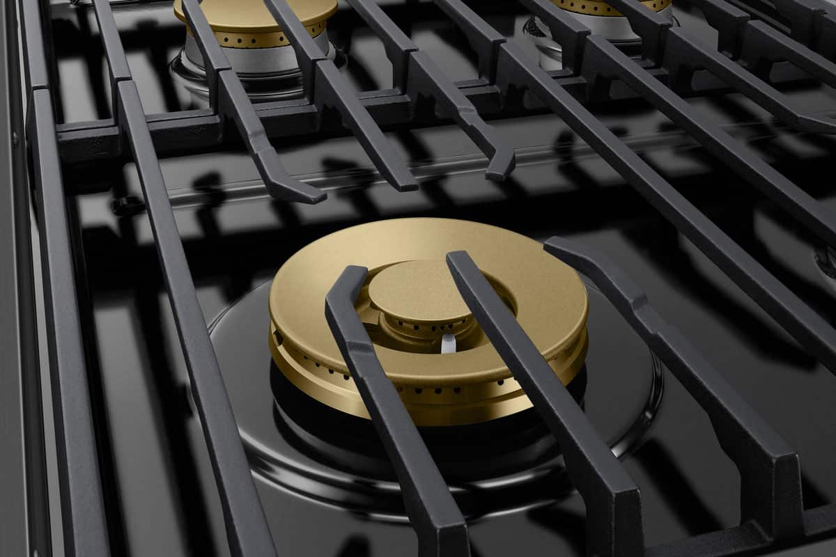 Alt View 17. Dacor - Transitional 48" Built-In Gas Rangetop with 6 Burners - Graphite Steel.