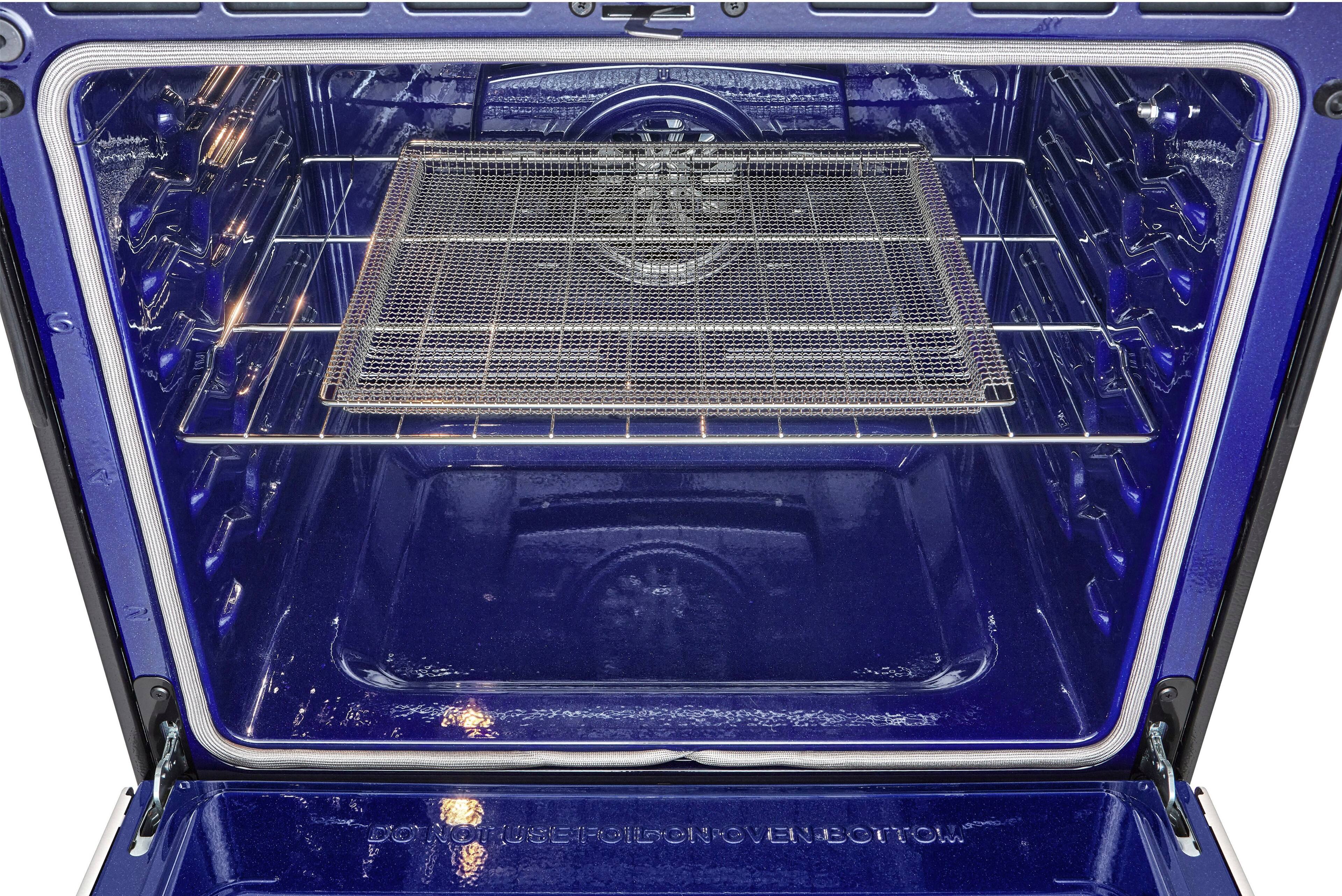 Alt View 23. LG - STUDIO 6.3 Cu. Ft. Freestanding Electric Induction True Convection Range with EasyClean, InstaView and Air Fry - Stainless Steel.