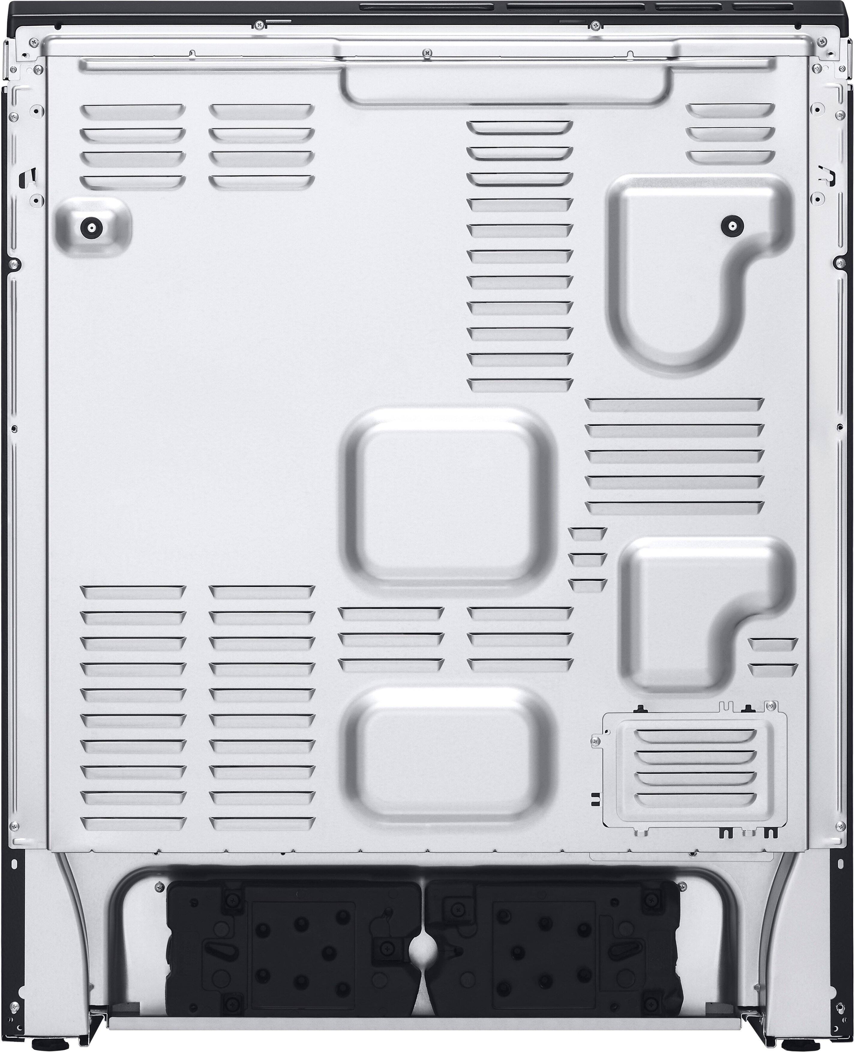 Alt View 27. LG - STUDIO 6.3 Cu. Ft. Freestanding Electric Induction True Convection Range with EasyClean, InstaView and Air Fry - Stainless Steel.