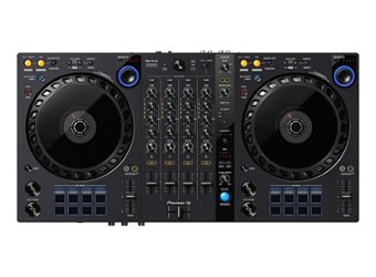 Pioneer DJ - DDJ-FLX6: 4-Channel DJ Mixer - Black - Front_Zoom