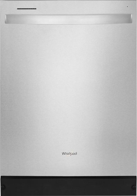 Whirlpool Quiet Dishwasher with Boost Cycle Stainless Steel