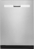 Whirlpool - Top Control Built-In Dishwasher with 3rd Rack and 51 dBa - Stainless steel - Front_Zoom