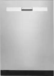 Whirlpool - 24" Top Control Built-In Tub Dishwasher with 3rd Rack, Fan Dry, 51 dBA - Stainless Steel - Front_Zoom