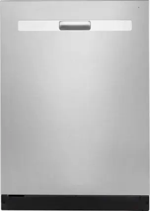 Front. Whirlpool - Top Control Built-In Dishwasher with 3rd Rack and 51 dBa - Stainless Steel.