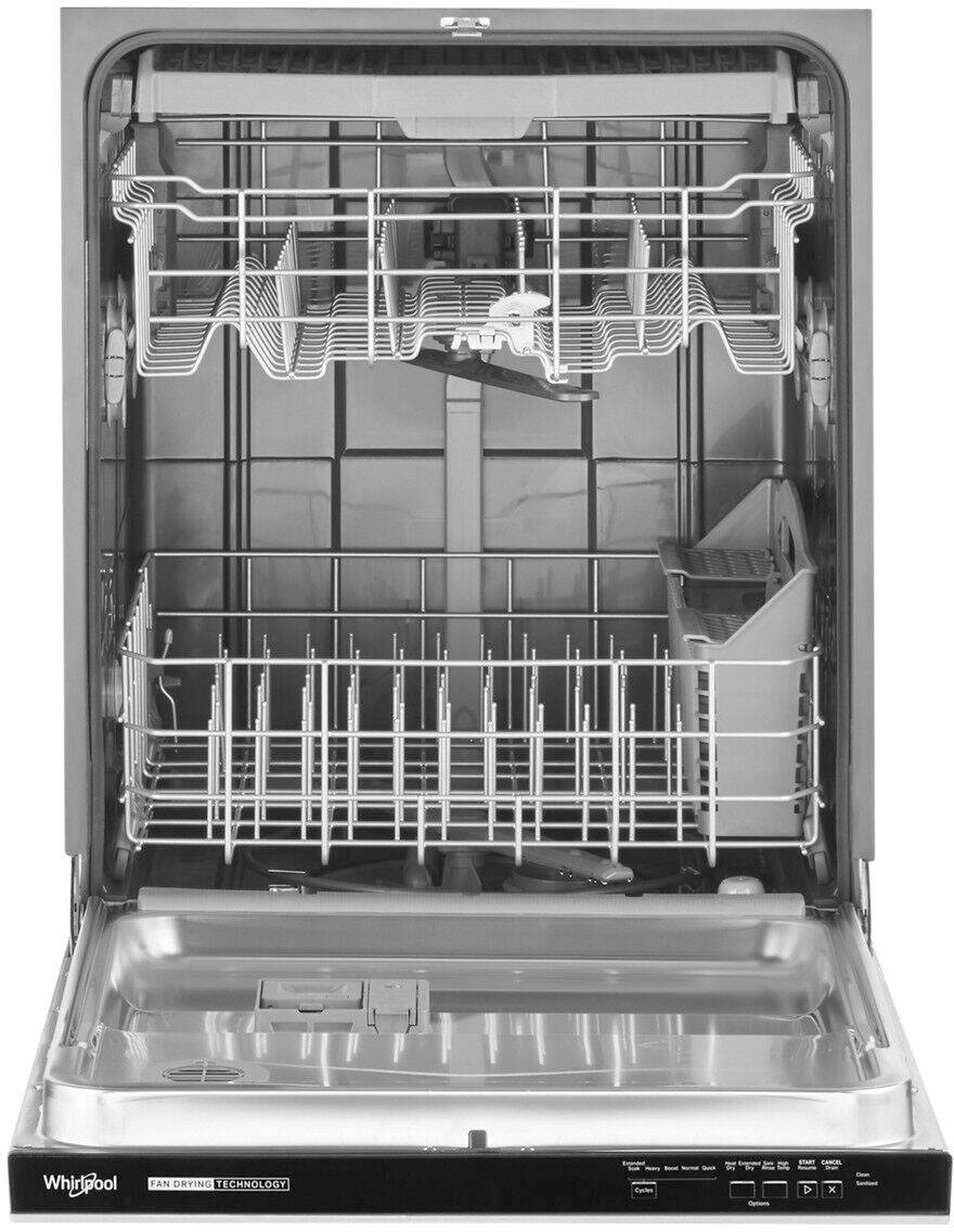 Alt View 13. Whirlpool - Top Control Built-In Dishwasher with 3rd Rack and 51 dBa - Stainless Steel.
