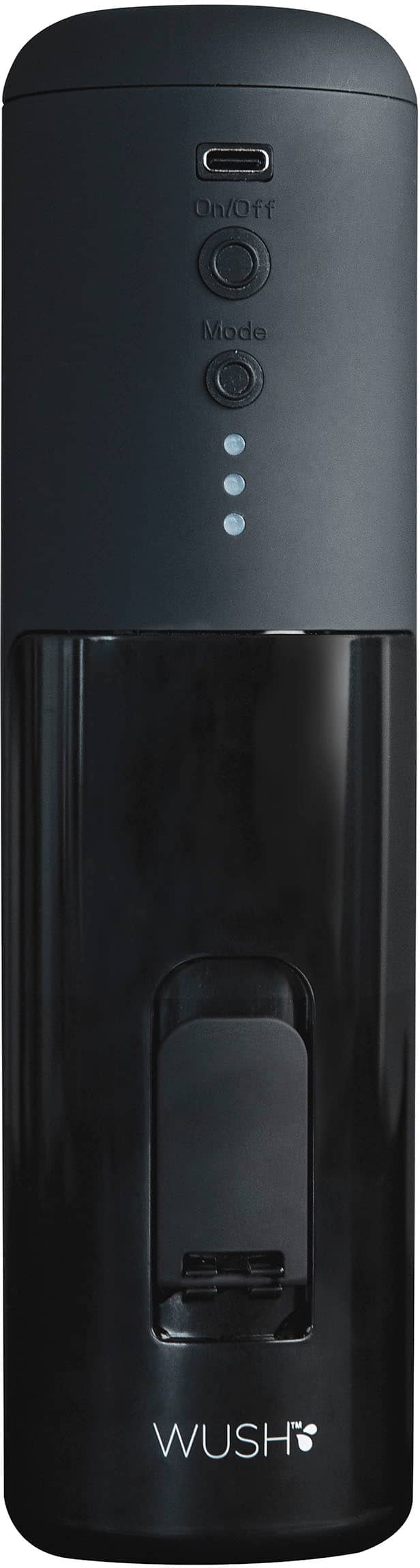 Left. BlackWolf - Wush Powered Ear Cleaner - Black.