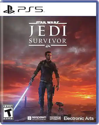 Front. Electronic Arts - Star Wars Jedi: Survivor. - T (Teen 13+)