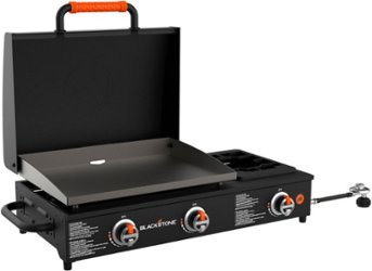 Blackstone - On the Go 22-in. Countertop Outdoor Griddle Range Top Combo - Black - Angle_Zoom