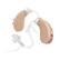 Front. Lucid Hearing - OTC Enrich PRO BTE Hearing Aids - Beige.