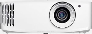 Optoma - UHD38x 4K UHD Projector with High Dynamic Range - White - Front_Zoom