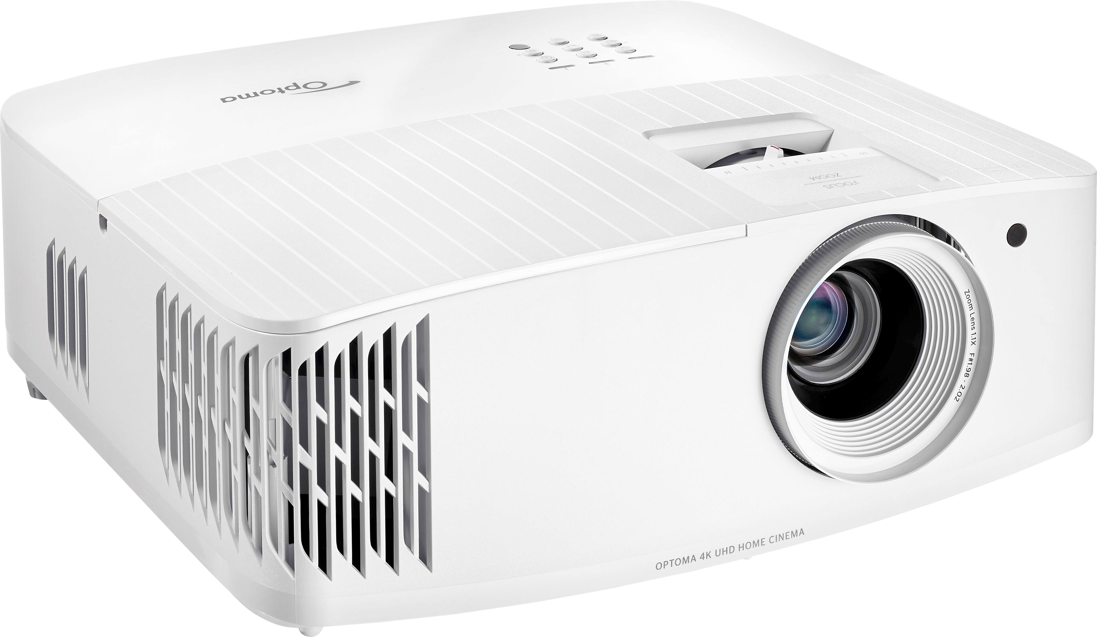 Left. Optoma - UHD38x 4K UHD Projector with High Dynamic Range - White.