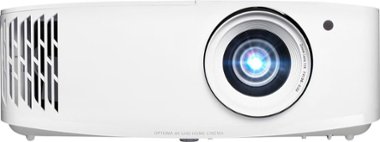 Optoma - UHD35x 4K UHD Projector with High Dynamic Range - White - Front_Zoom