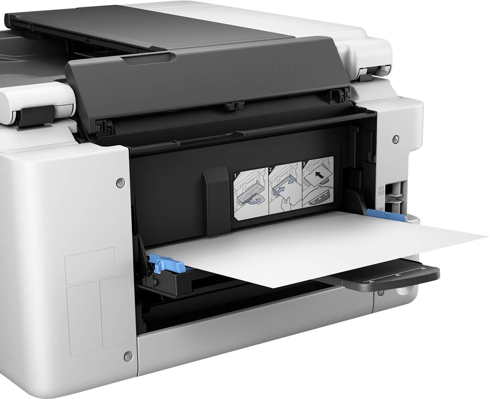 Alt View 13. Canon - MAXIFY MegaTank GX4020 Wireless All-In-One Inkjet Printer with Fax - WHITE.