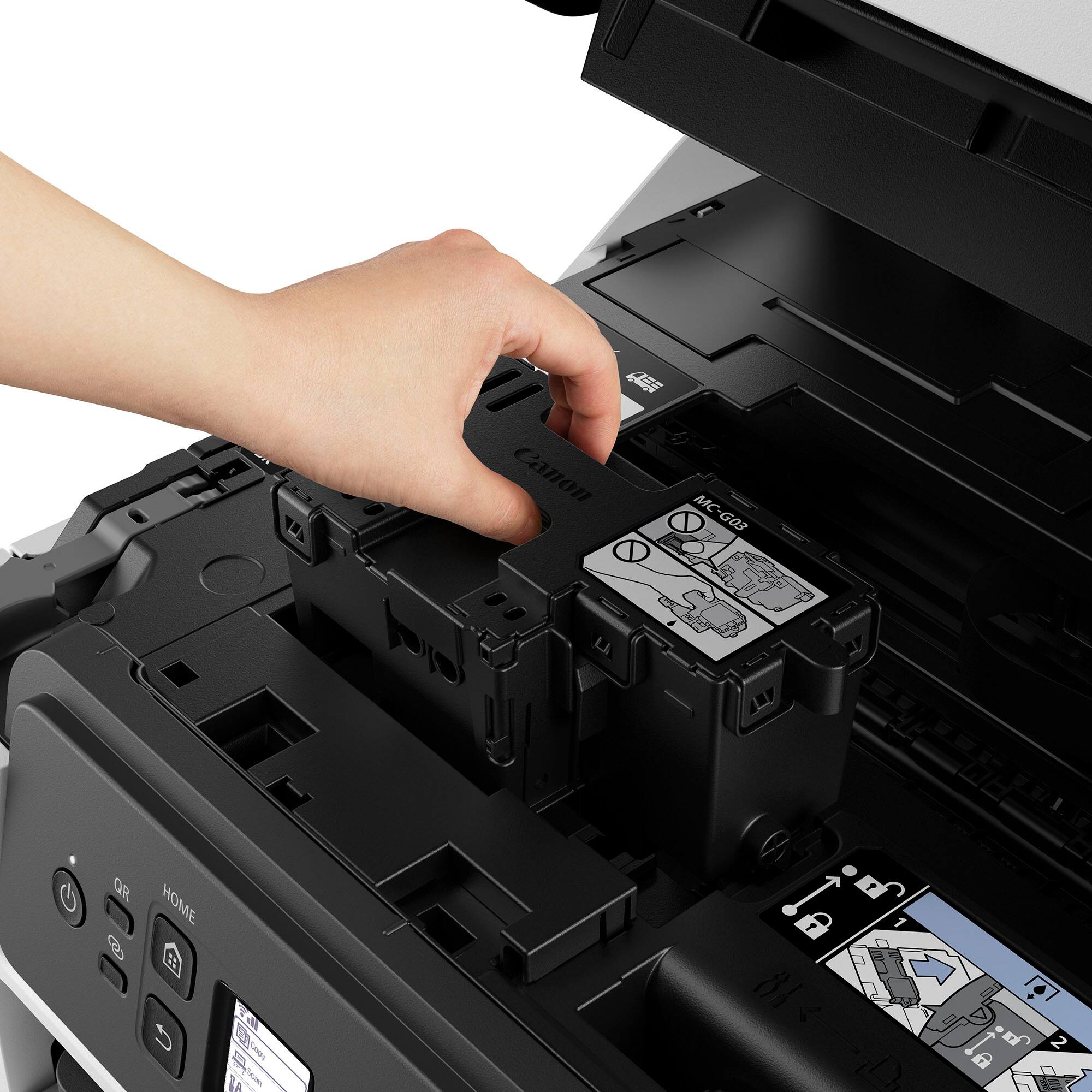 Alt View 13. Canon - MAXIFY MegaTank GX3020 Wireless All-In-One Inkjet Printer - WHITE.