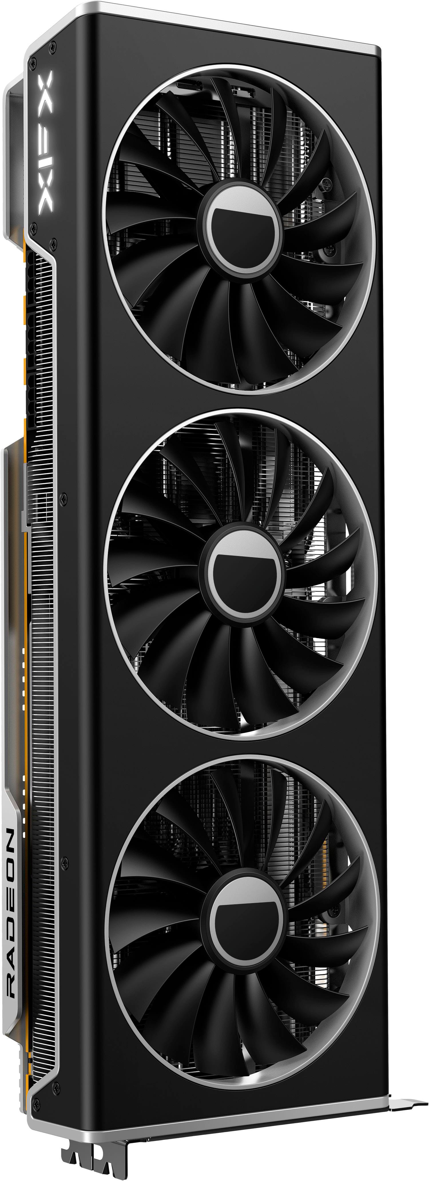 Front. XFX - Speedster MERC310 AMD Radeon RX 7900XTX 24GB GDDR6 PCI Express 4.0 Gaming Graphics Card - Black.