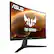 Angle. ASUS - TUF Gaming 27" FHD VA 165Hz 1ms Curved Gaming Monitor with FreeSync Premium (HDMI, VGA) - Black.