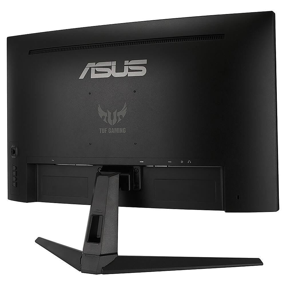 Alt View 1. ASUS - TUF Gaming 27" FHD VA 165Hz 1ms Curved Gaming Monitor with FreeSync Premium (HDMI, VGA) - Black.
