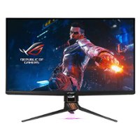 ASUS - ROG Swift PG32UQX 32" IPS LCD 4K HDR G-Sync Ultimate Gaming Monitor with HDR10 (HDMI, DisplayPort, USB) - Black - Front_Zoom