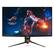 Front. ASUS - ROG Swift PG32UQX 32" IPS LCD 4K HDR G-Sync Ultimate Gaming Monitor with HDR10 (HDMI, DisplayPort, USB) - Black.