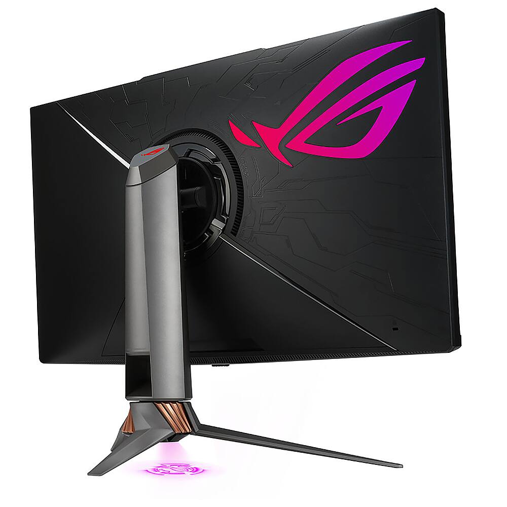 Alt View 1. ASUS - ROG Swift PG32UQX 32" IPS LCD 4K HDR G-Sync Ultimate Gaming Monitor with HDR10 (HDMI, DisplayPort, USB) - Black.