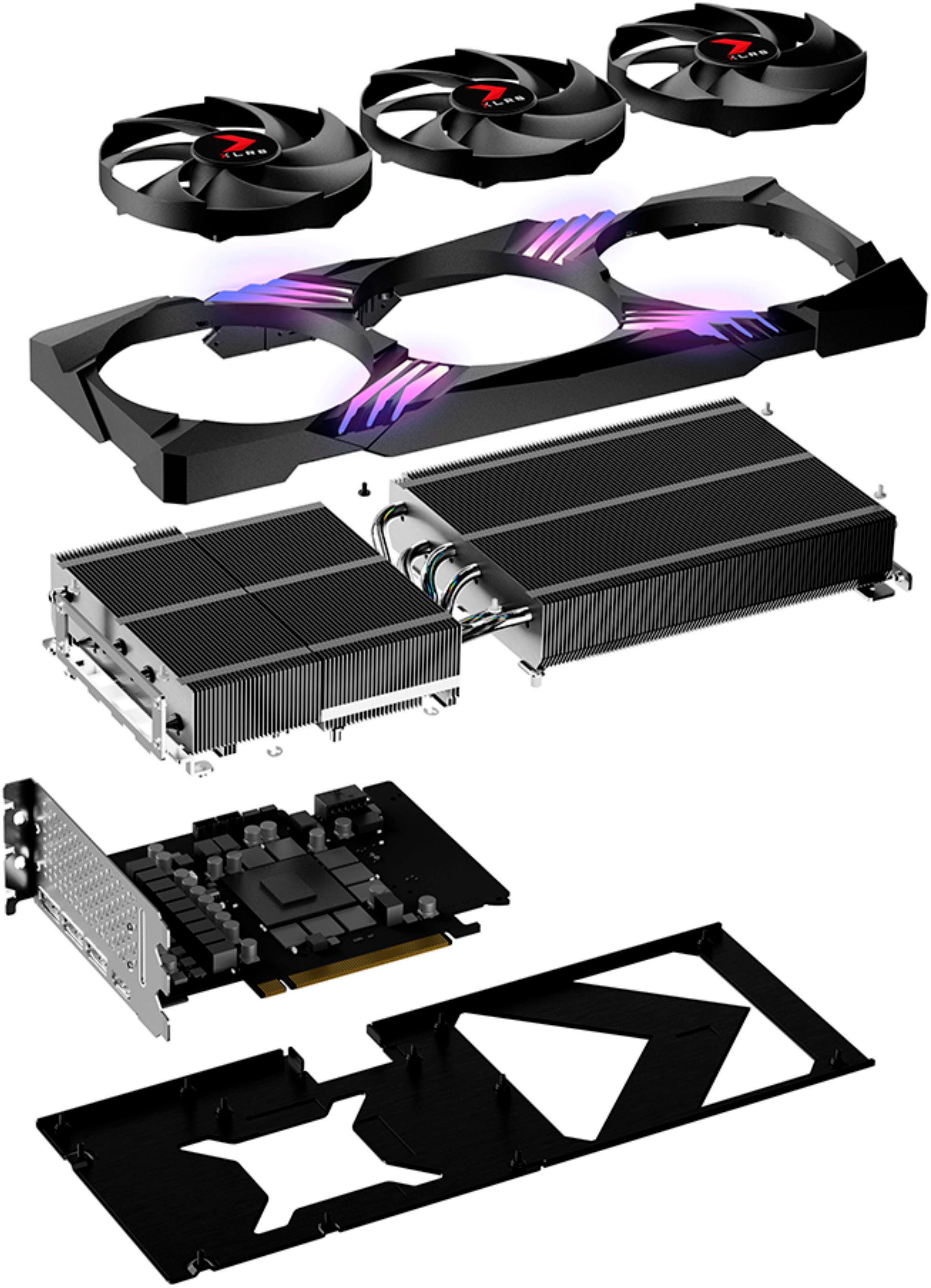 PNY NVIDIA GeForce RTX 4070 Ti 12GB GDDR6X PCI Express 4.0 Graphics Card  with Triple Fan and DLSS 3 Black VCG4070T12TFXXPB1 - Best Buy