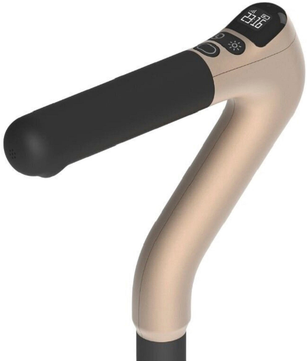 Can - Go Smart Cane- with Built-In Phone - Gold