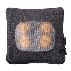 AmaMedic - Shiatsu Massage Cushion - Gray - Angle_Zoom