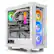 Front. Thermaltake - View 480 R4 Gaming Desktop AMD Ryzen 7 5800X3D 32GB RGB Memory NVIDIA GeForce RTX 4080 Super 1TB NVMe M.2 - White.