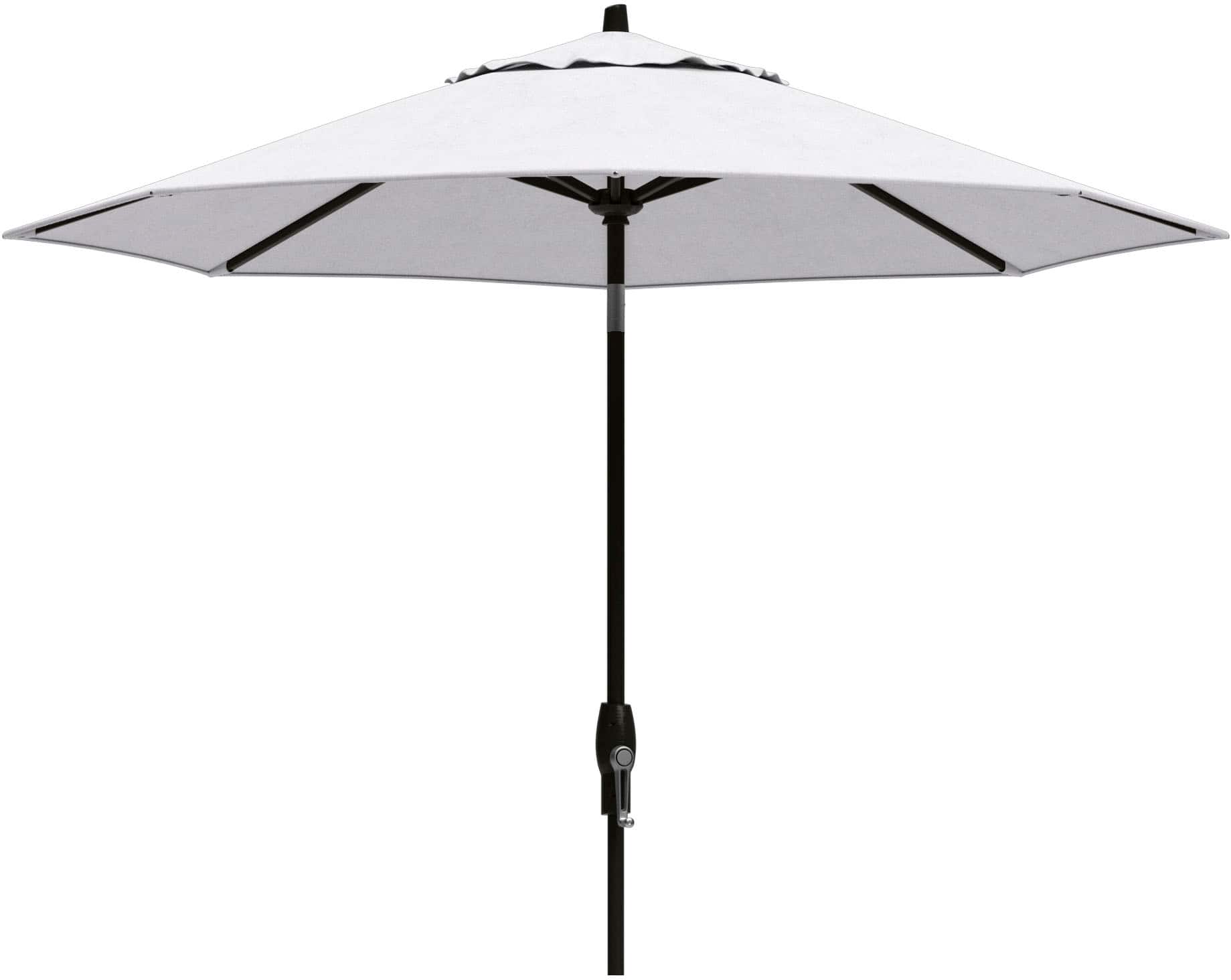 Yardbird® - 9 Ft. Octagon Auto Tilt Umbrella - Silver - Front_Zoom