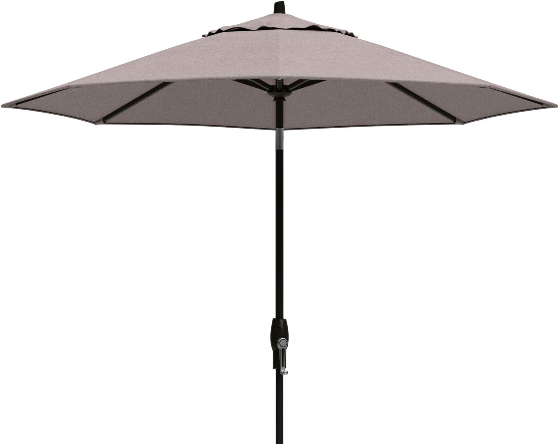 Yardbird® - 11 Ft. Octagon Auto Tilt Umbrella - Shale - Front_Zoom