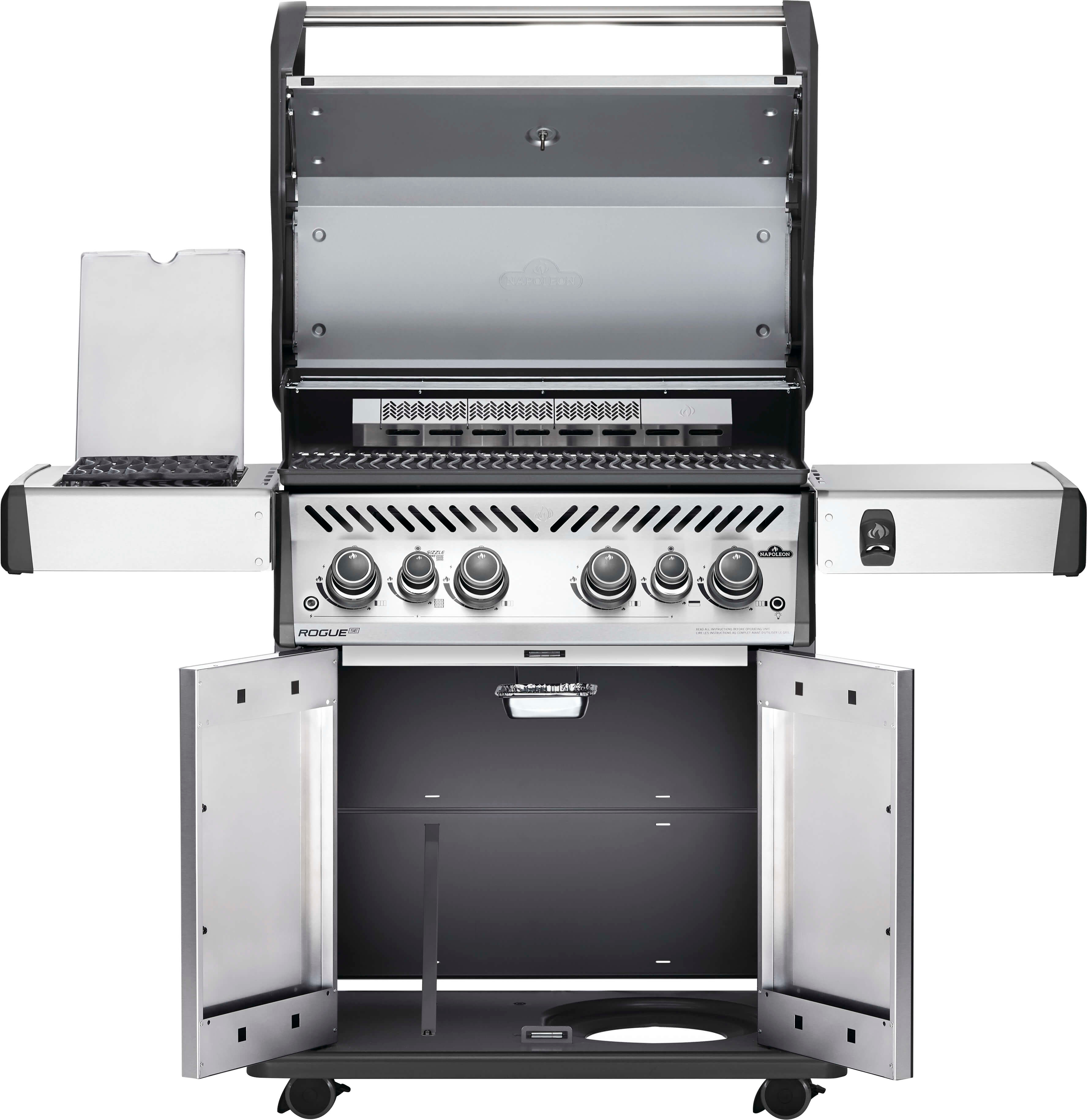Best Buy: Napoleon Rogue SE 525 Propane Gas Grill with Side and Rear ...