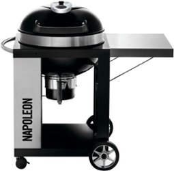 Napoleon - 22" PRO Charcoal Kettle Grill with Cart - Black - Alt_View_Zoom_11