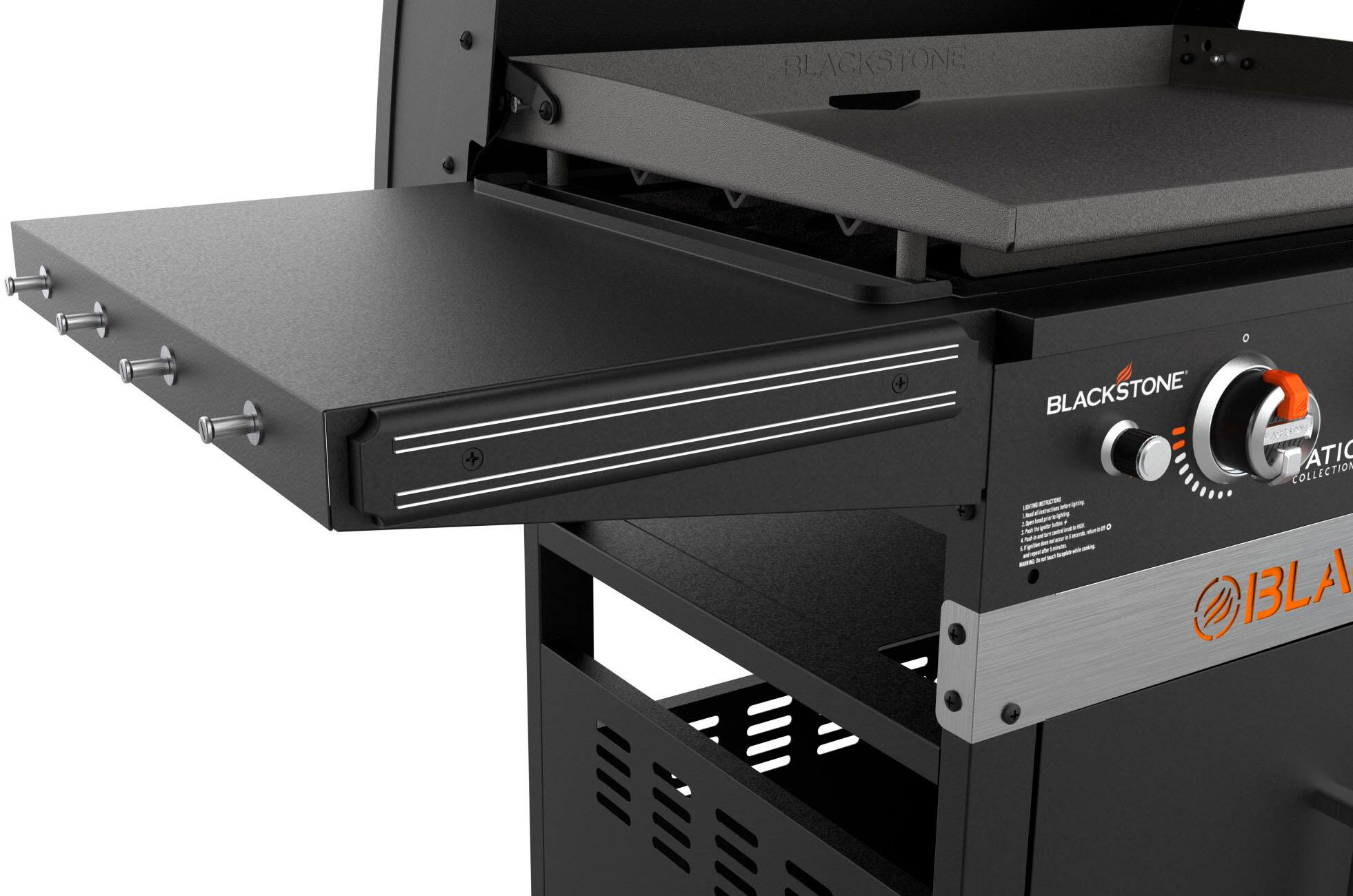 Alt View 13. Blackstone - 28-in. Outdoor Griddle Cabinet - Black.